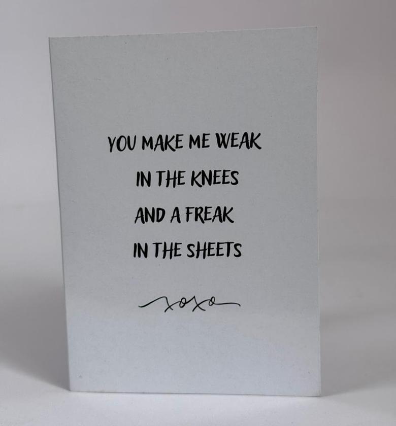 flirty and fun card image