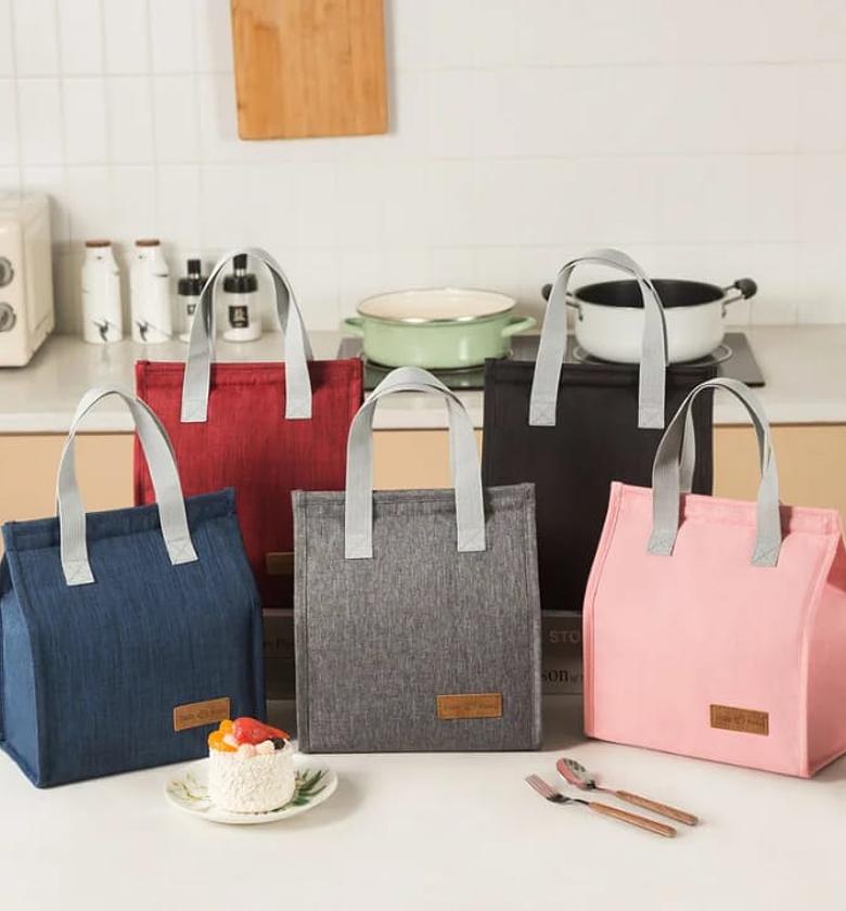 Insulated Tote Lunch Bag image