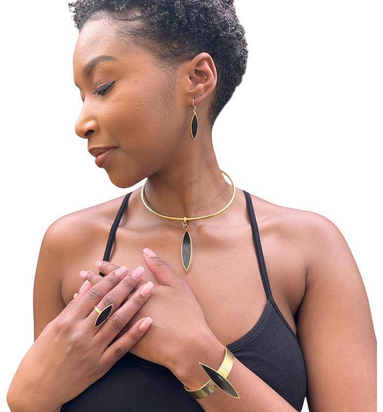 Wema Black Jewelry set image