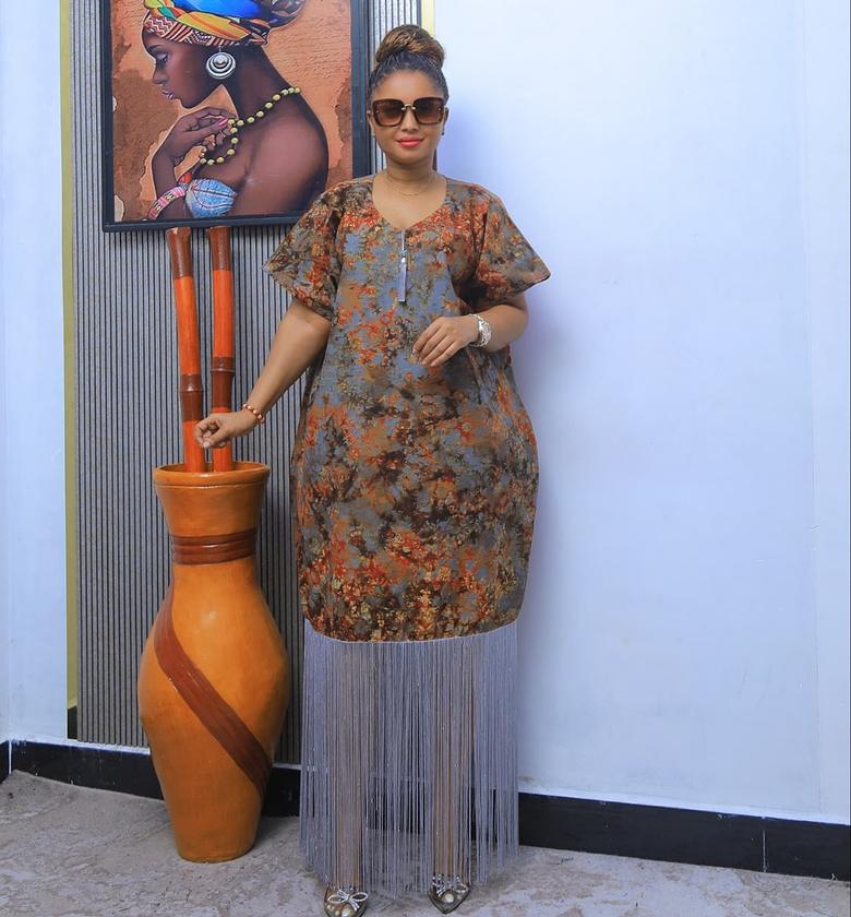 Kitenge Luxury Dress image