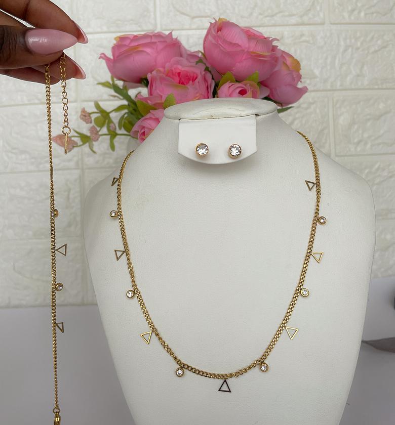 Golden GeoSparkle Ensemble image