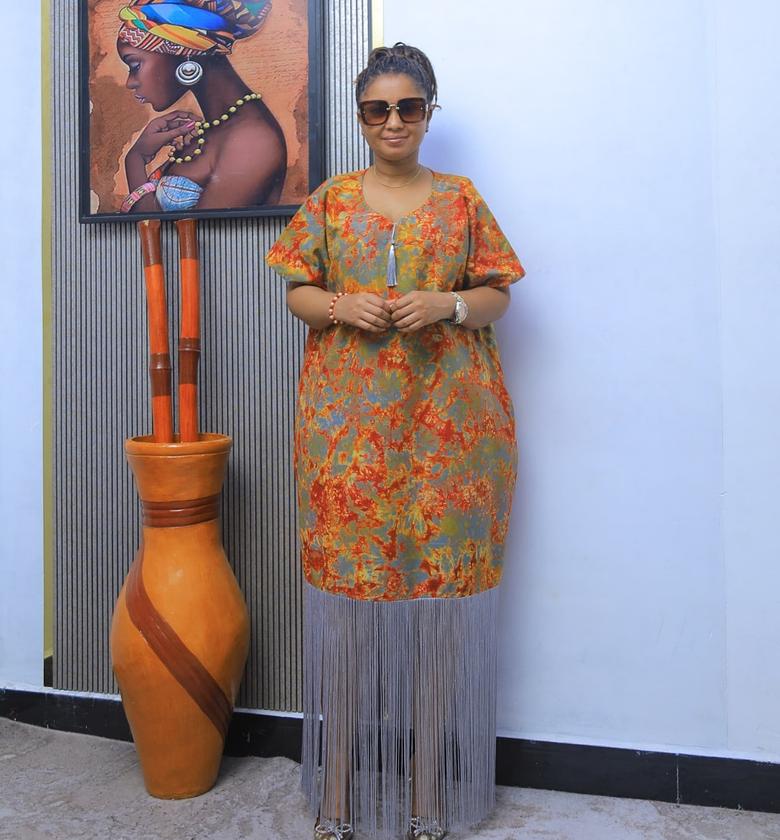 Kitenge Luxury Dress image