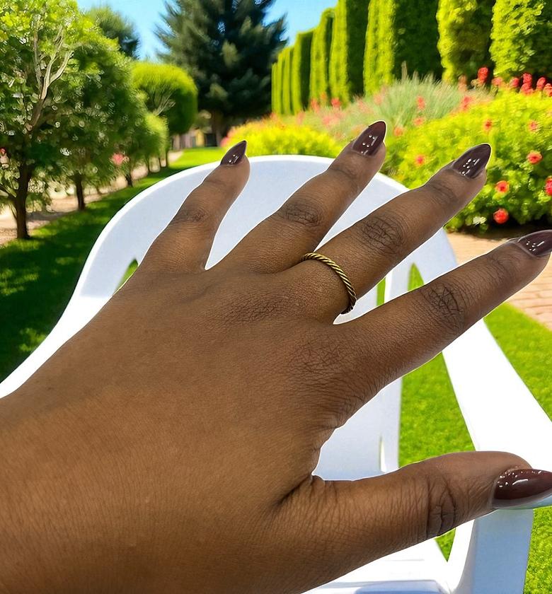 Imani Brass Ring image