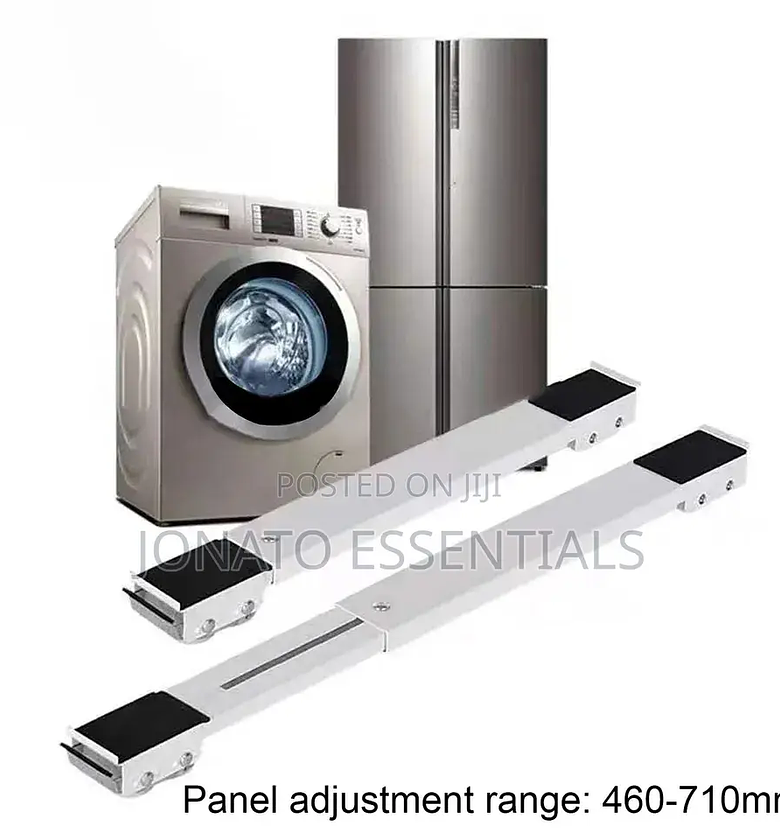 Washing Machine Stand With Wheels image