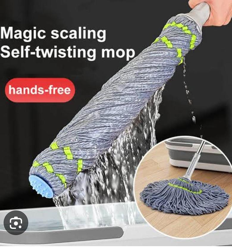 Self Wringing Mop, Self Squeeze Mop image