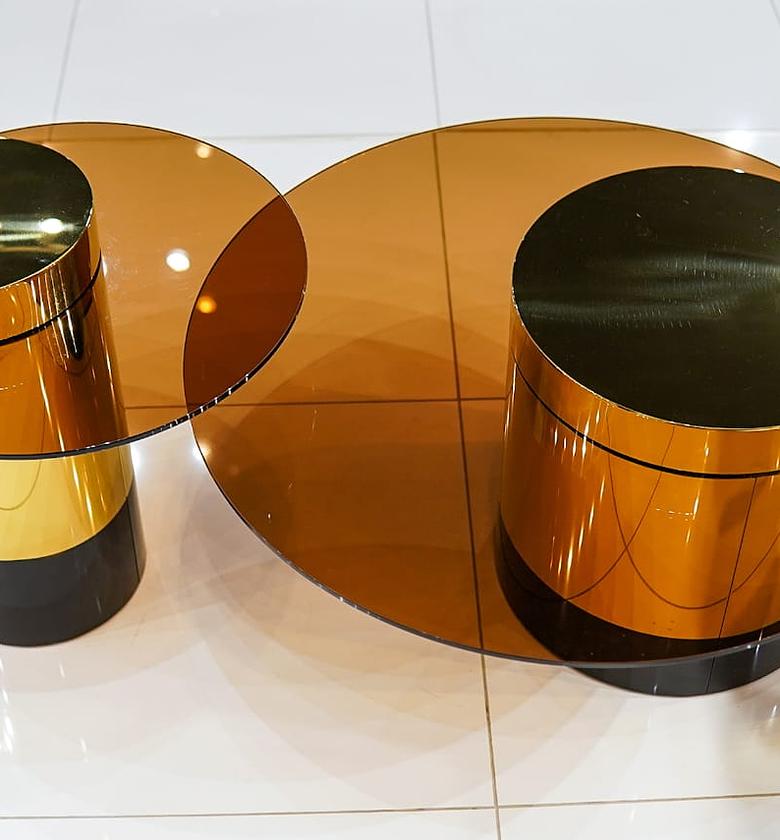 Tampered glass coffee table image