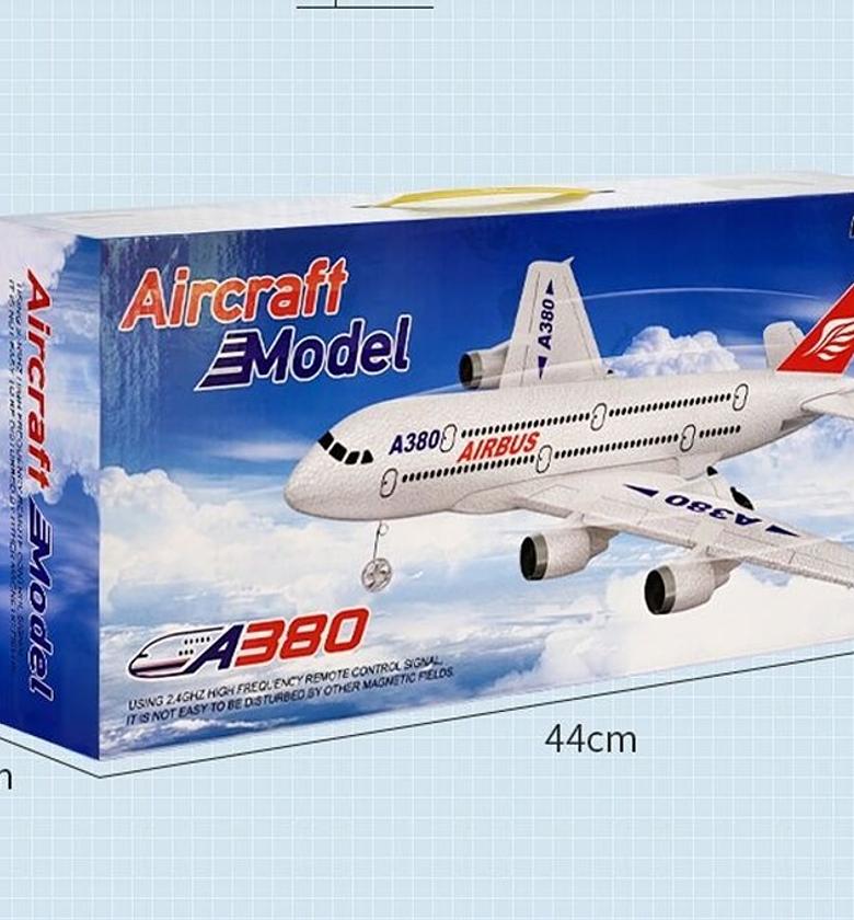 Remote Control (RC) Airbus A380 Aircraft Model, image