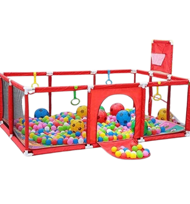  Kids Play Fence or Baby Playpen/ Child Safety Fence or Game Fence. Comes With 30balls image