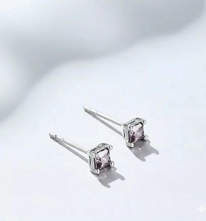 Alexandrite Stud Earrings image