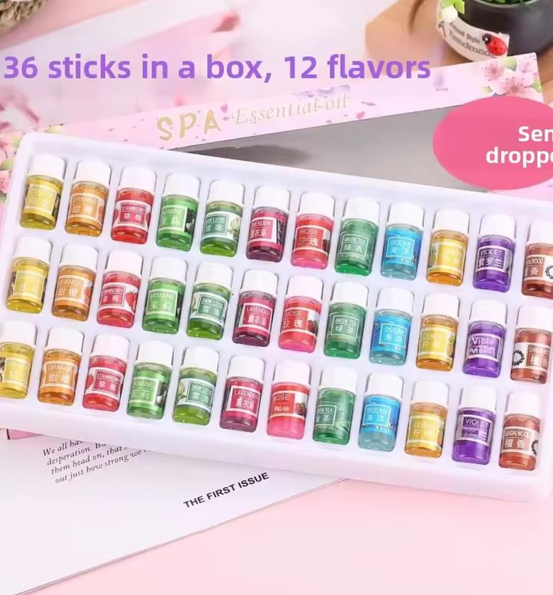 36 Piece Plant Aroma Essential Oil image