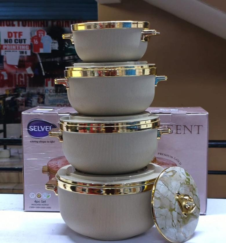 4PCS Premium Insulated Hotpot Set image