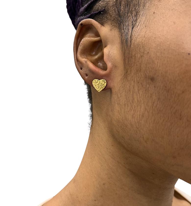 Naledi Brass Earrings  image