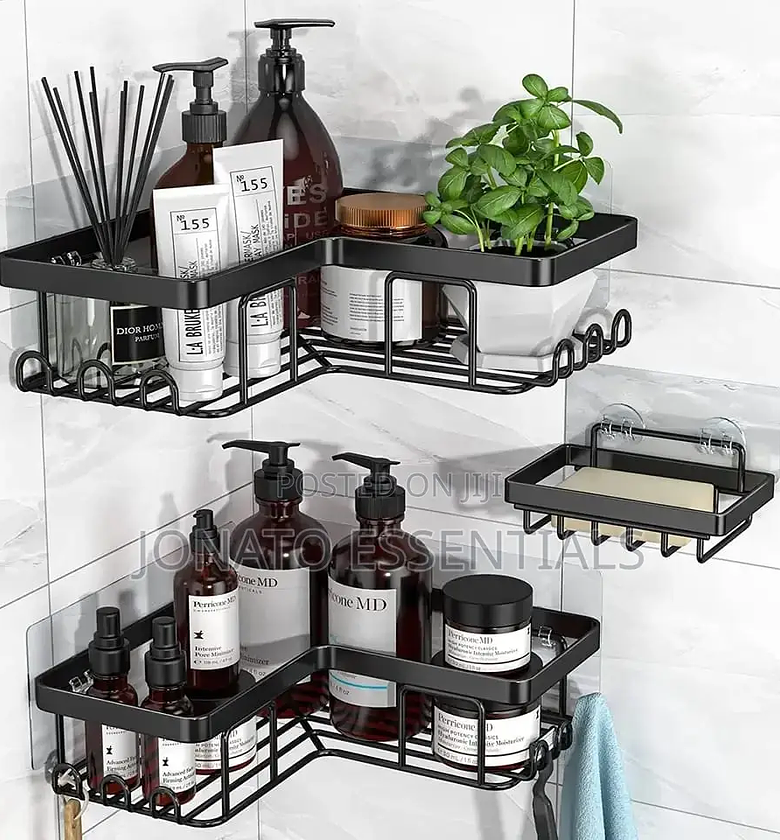 3pcs Heavy-Duty Shower Caddy Shelves or Bathroom Organizer image