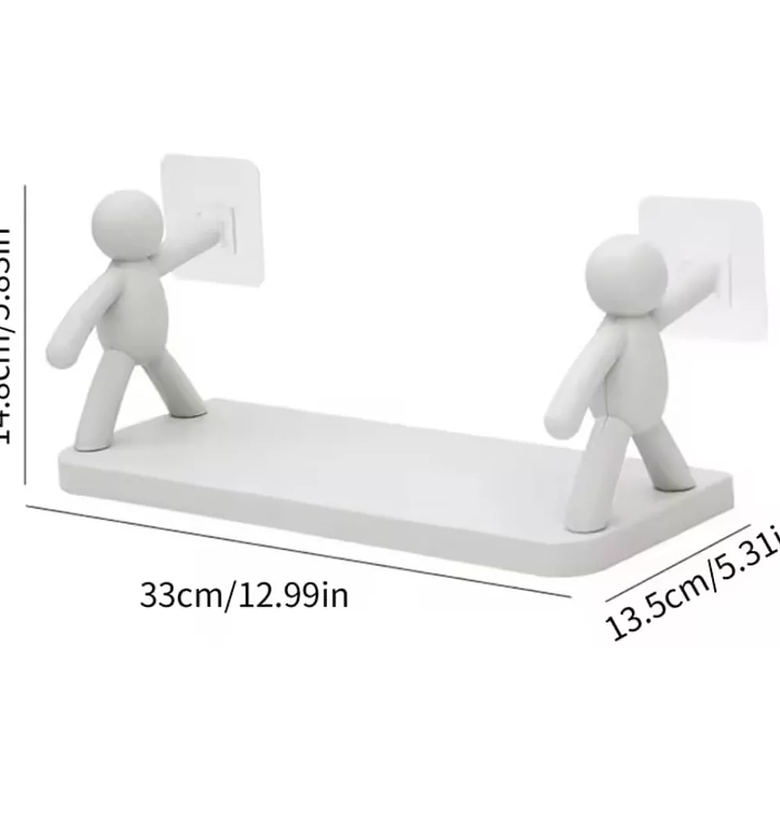 Creative Bathroom Storage Shelf image