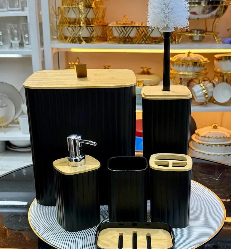 6-in-1 Bathroom Accessories Set image