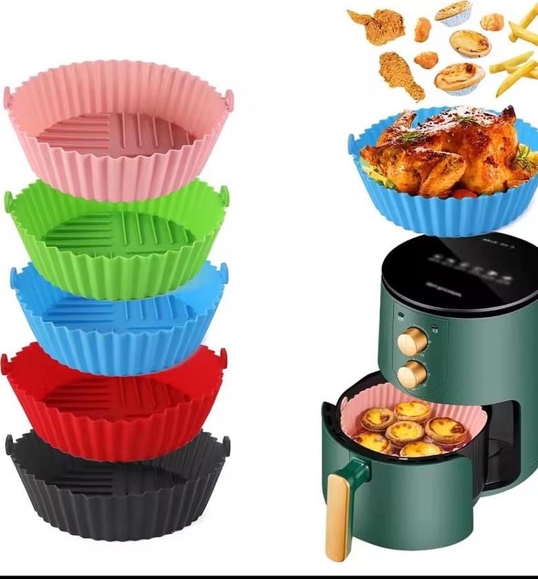 Air Fryer Silicone Liner – Reusable, Non-Stick & Heat Resistant image