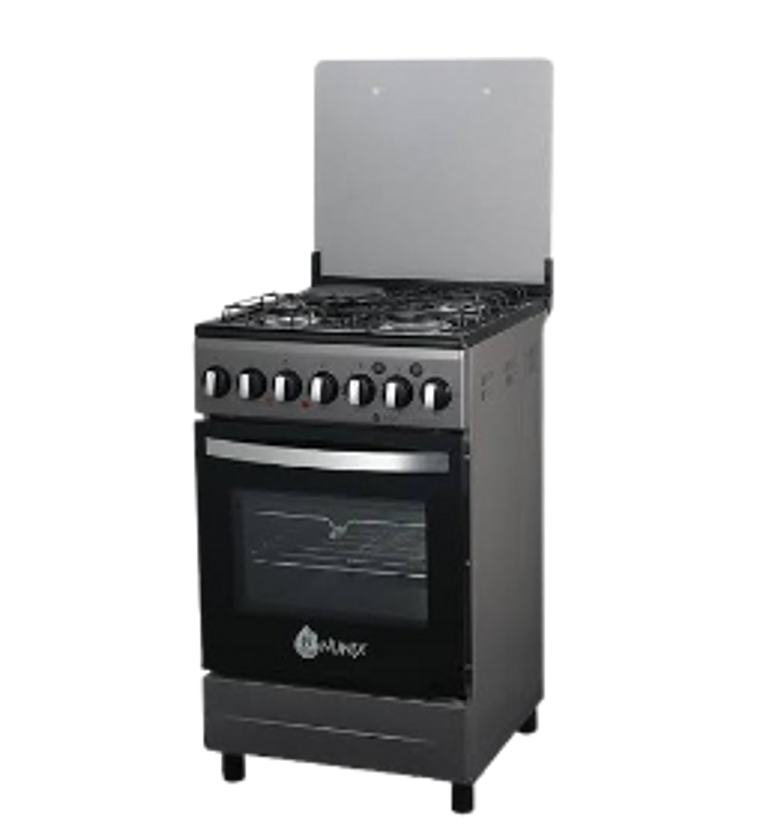 Nunix Free Standing Cooker 50*55 3Gas 1 Electric  Oven Cooker image