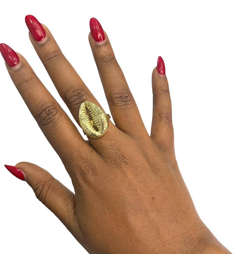 Aziza Brass Ring image