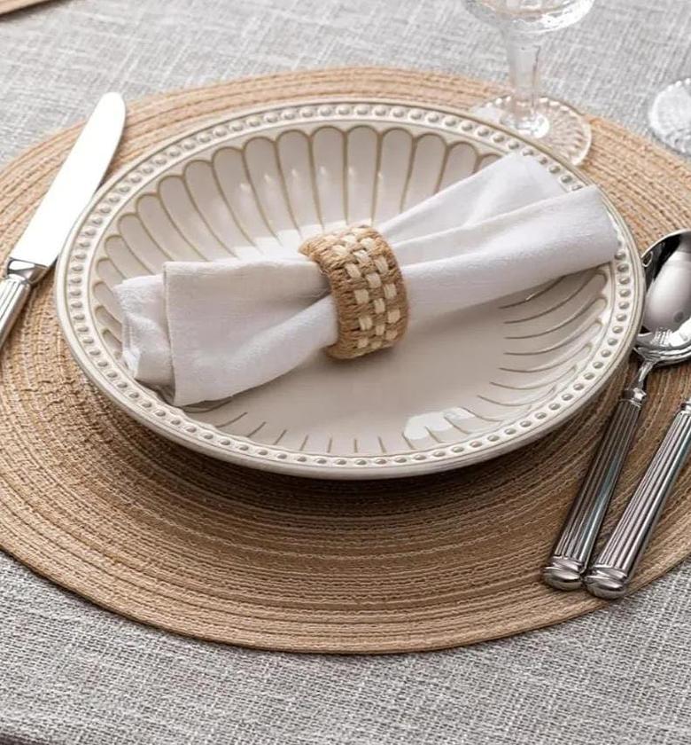 6pcs woven table mats image