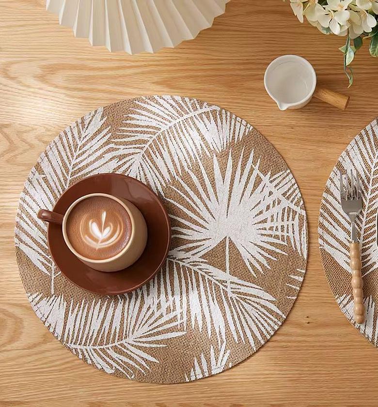 6pc Round table mats  image