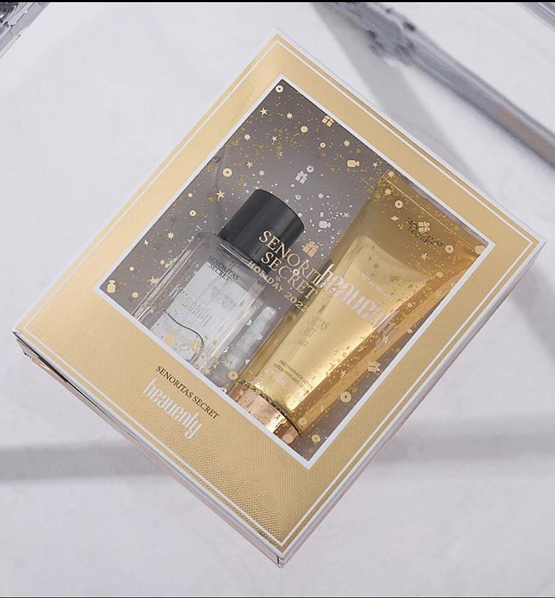 Senoritas Secret Heavenly Perfume Gift Set 100ml Fragrance Lotion & 75ml Perfume image