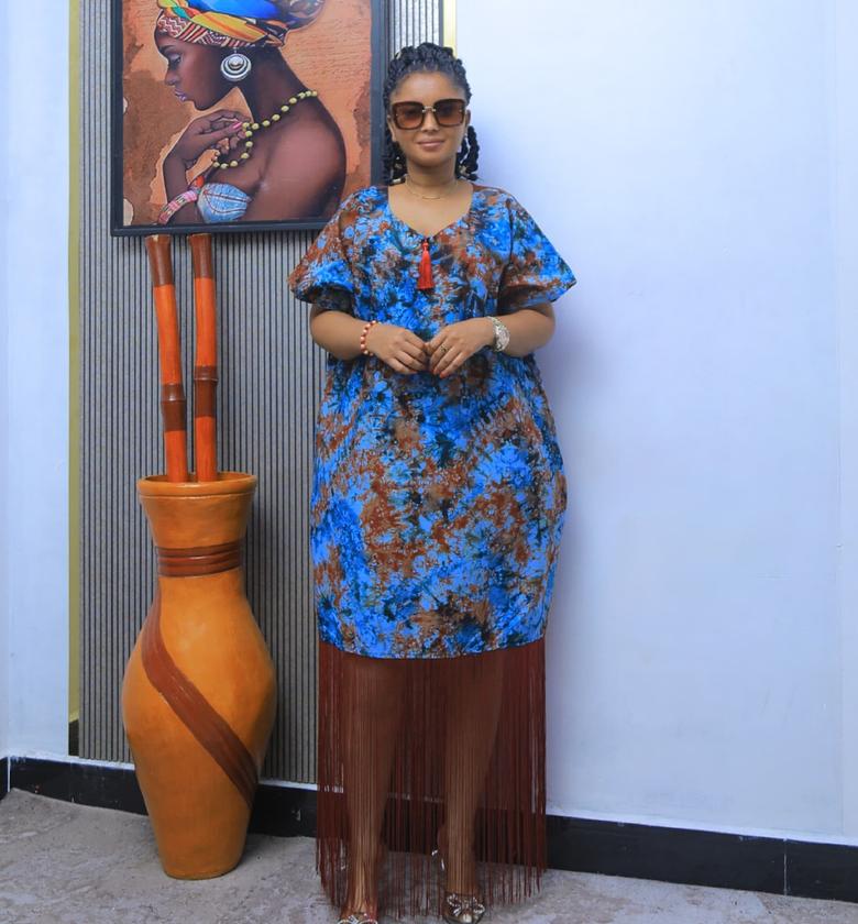 Kitenge Luxury Dress image