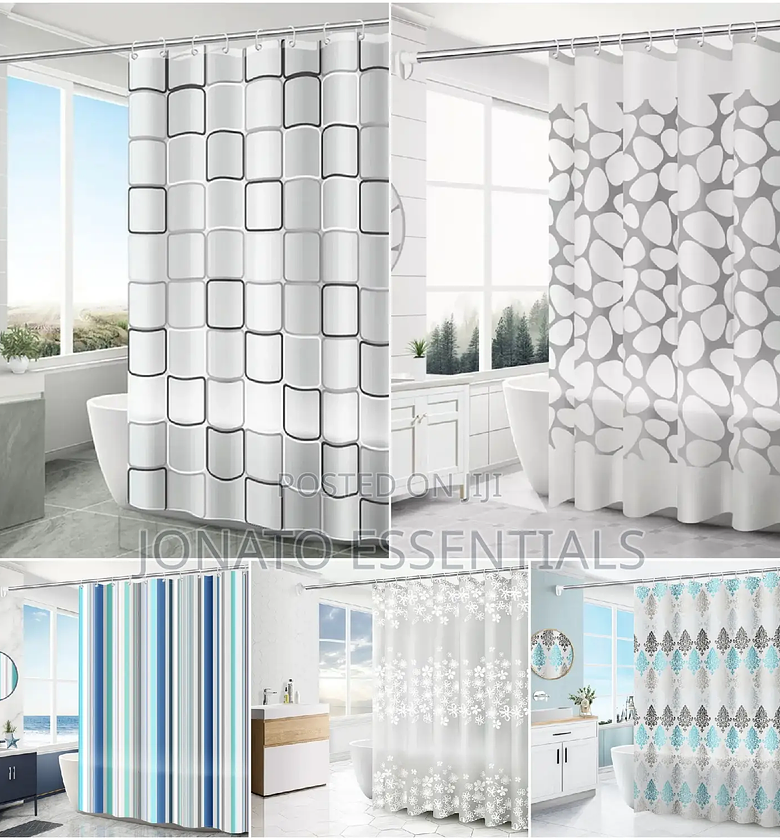 Shower Curtain With Hooks image