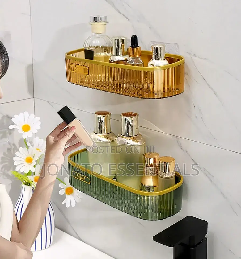 Wall Mounted Bathroom Shelf Organizer image