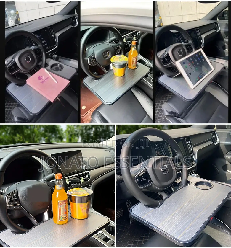 Car Steering Wheel Working Table and Food Tray image