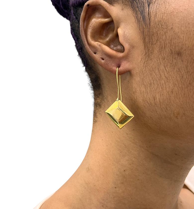 Kofi Brass Earrings  image