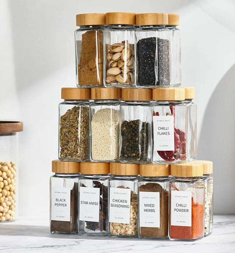 5pcs Spice Jars image