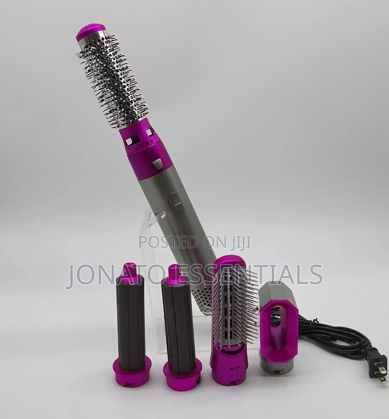 5 In 1 Hot Air Hair Styler, Hair Comb image