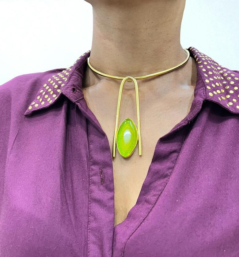 Eco Brass choker image