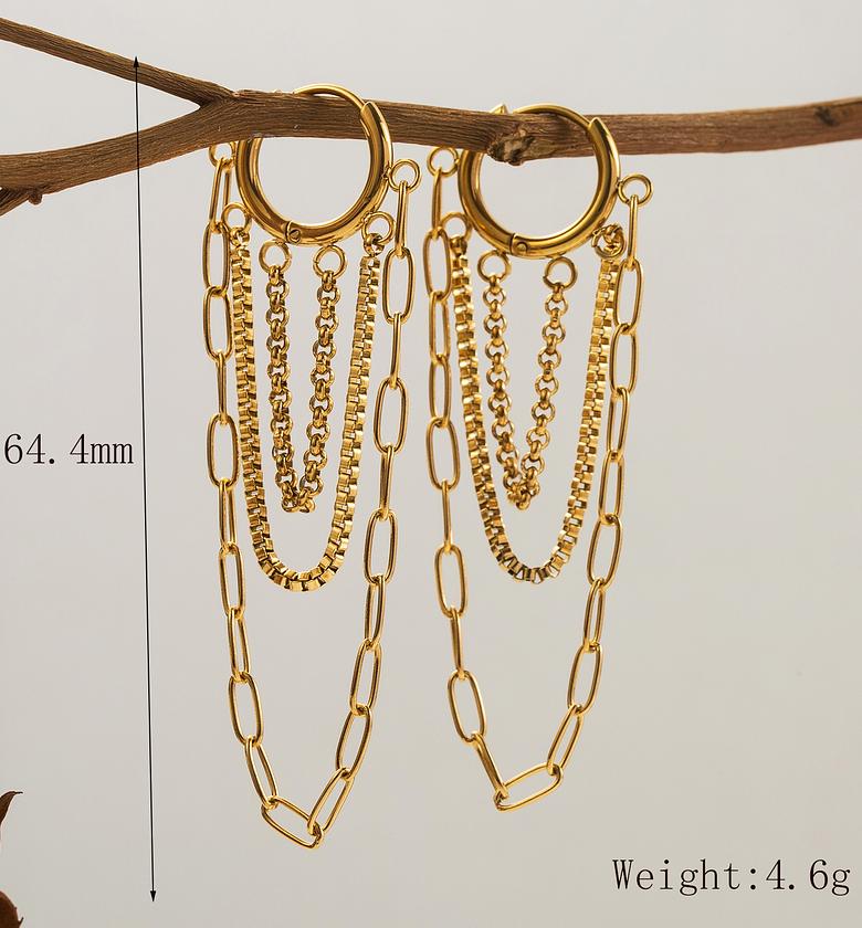 Multi-layer Gold Necklace image