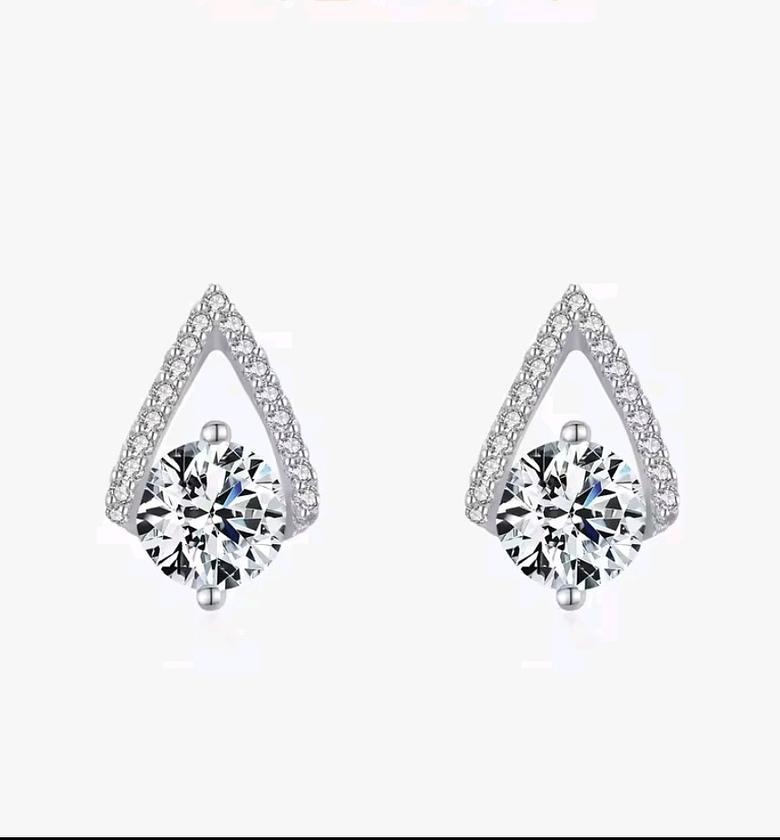 Sterling silver earrings  image