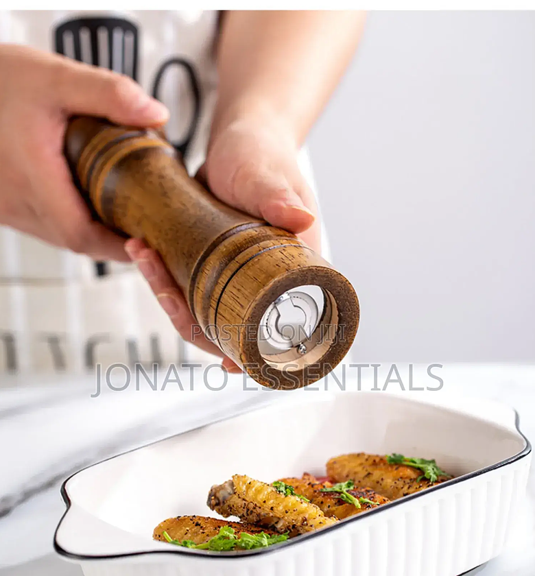 Wooden Salt And Pepper Grinder image