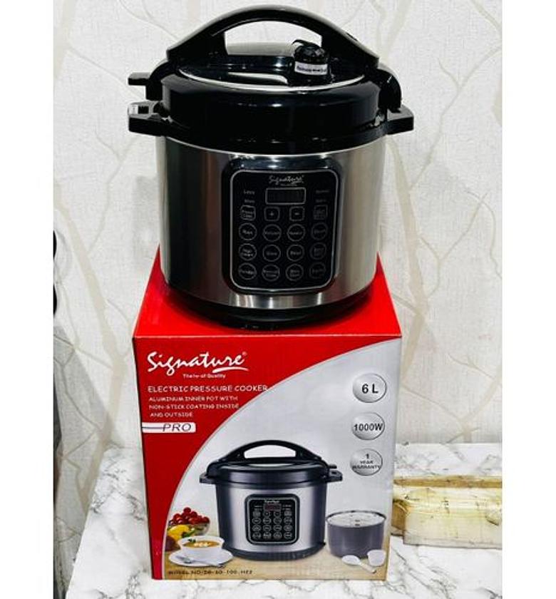 Signature 6 Litres Electric Pressure Cooker image