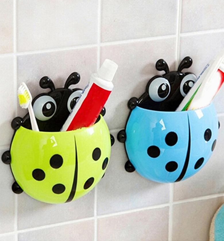 Ladybird Toothbrush and Toothpaste Holder image