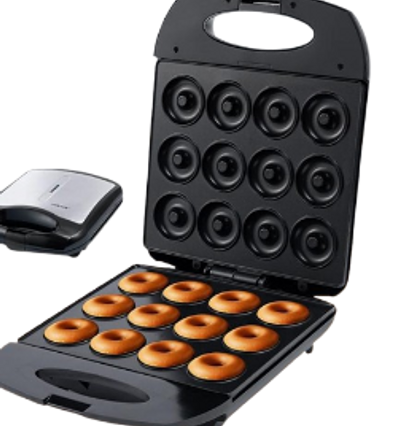 Donut Maker.  Sokany Donut Maker 12 Pieces  Electric Donut Maker image