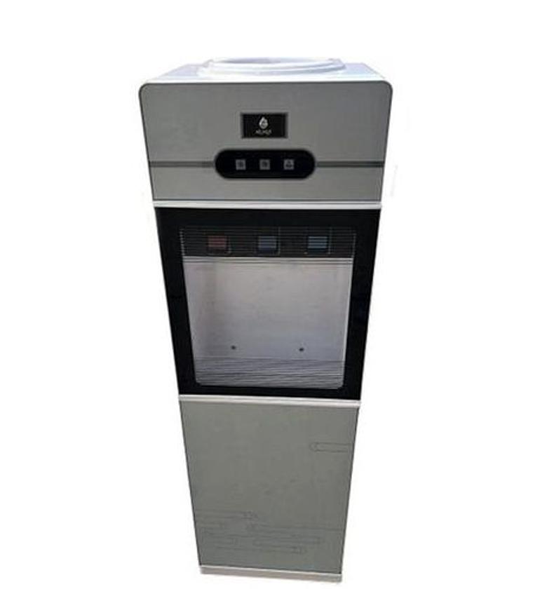Water Dispenser. Nunix Z16C 3 Taps Hot, Normal And Cold Water Dispenser- Silver image