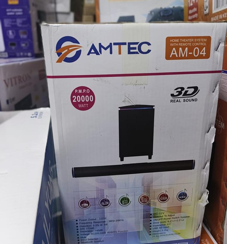  Amtec AM-04 Home Theater System with Remote Control.  image