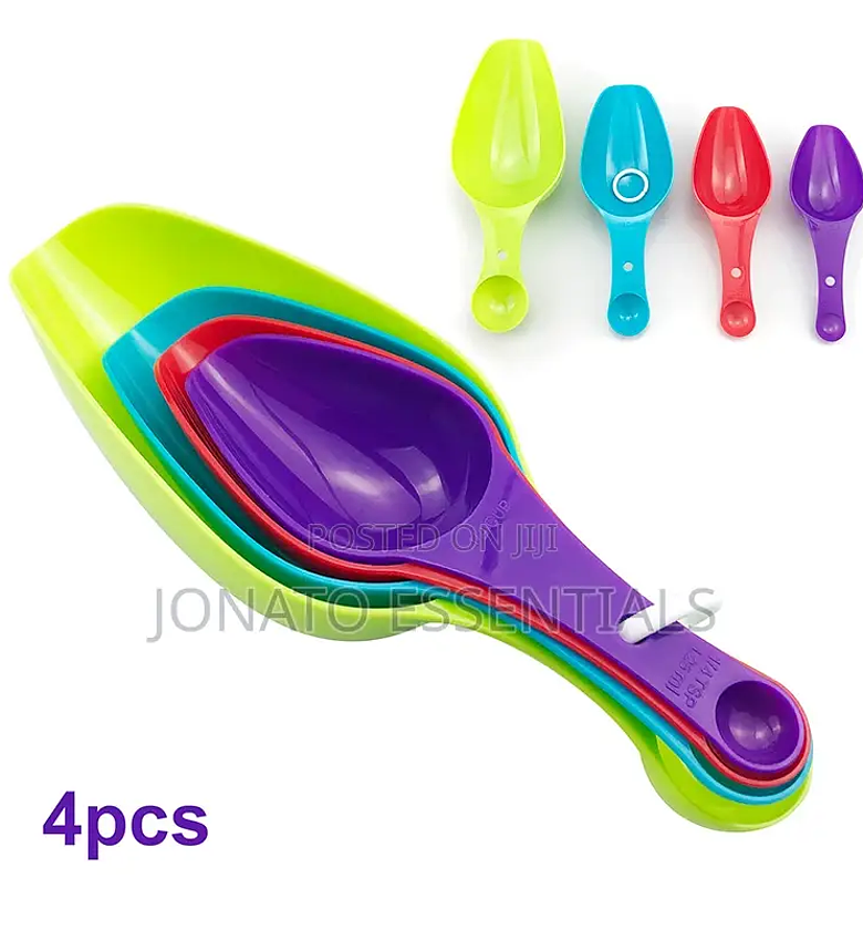 4pc Kitchen Measuring Spoons image