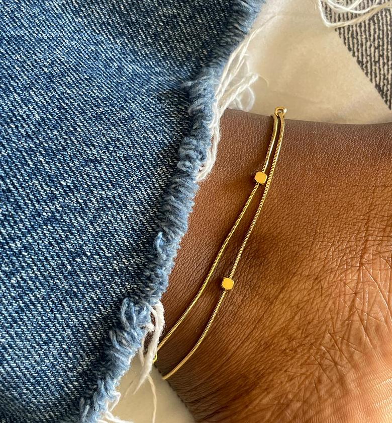 Cubic Interlude Double Anklet image