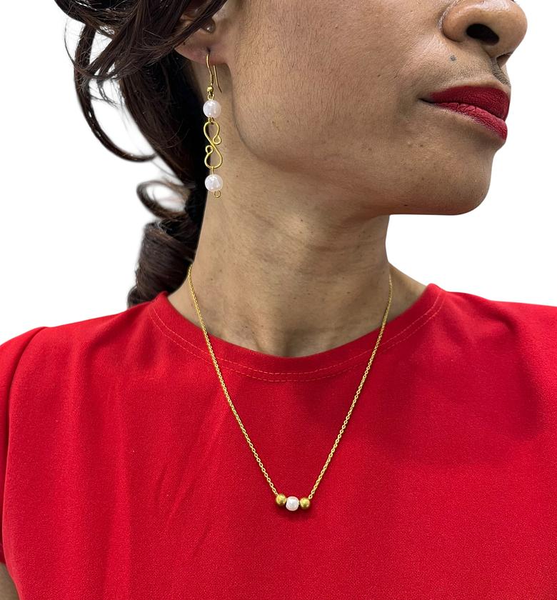 Taye Brass Jewelry Set image