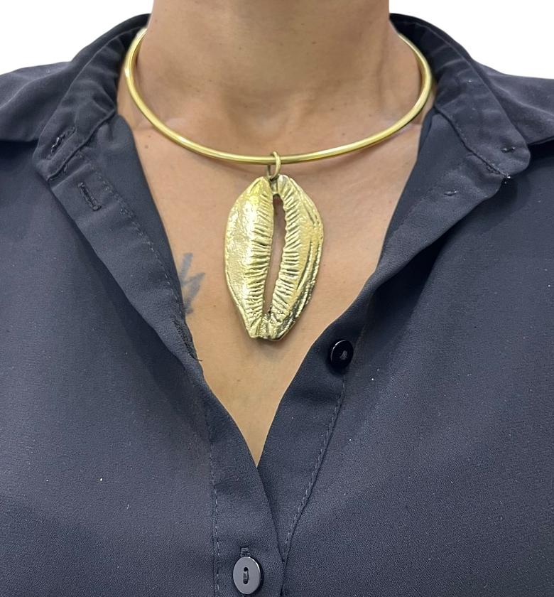 Cowry Brass Chokers image