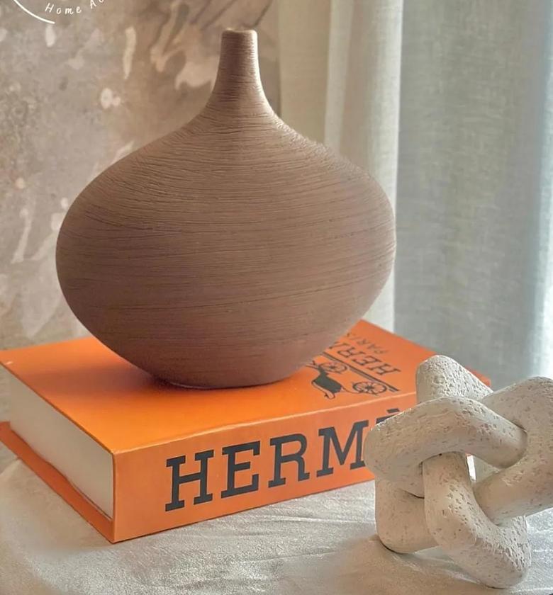 Unique Ceramic Decorative Flower Vase. image