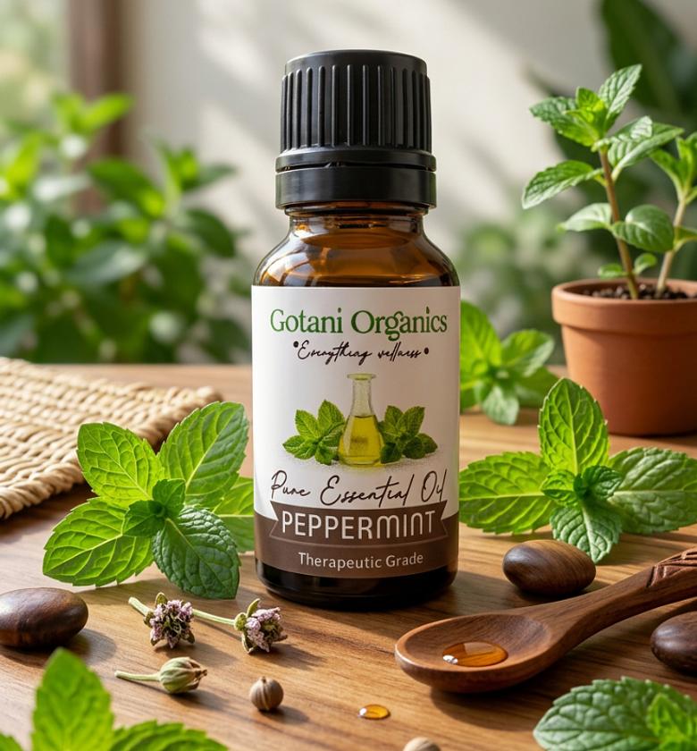 premium Peppermint Essential Oil. image