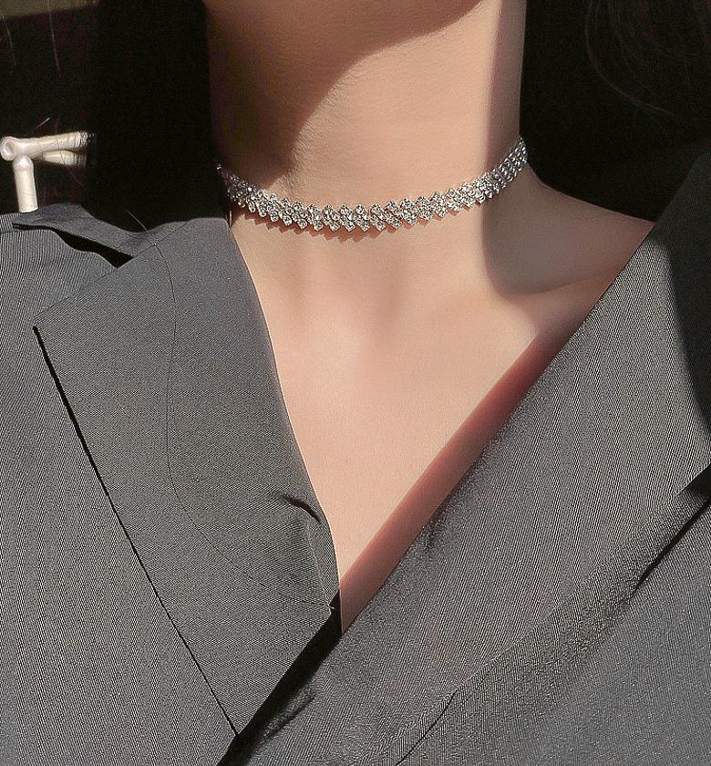 Unisex Black Chain Necklace image