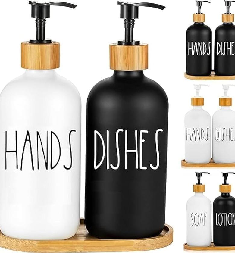 2 Piece Soap Dispenser Bottle image
