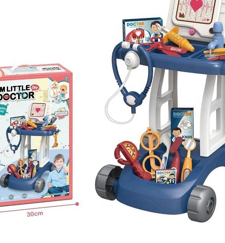 I'm Little Doctor DIY Trolley Set" image